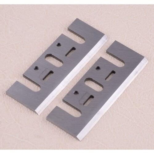 LETAOSK 2pcs High Speed Steel 3-1/4" (82mm) HSS Planer Blades fit for Makita 1900B Bosch 1594 / PL1682 Machine DM-46230