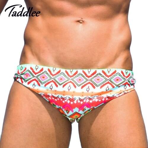 Taddlee Brand Man Men Swim Briefs Bikini Swimwear Swimsuits Swimming Boxer Shorts Gay Surf Boardshorts Europe Size Bathing Suit