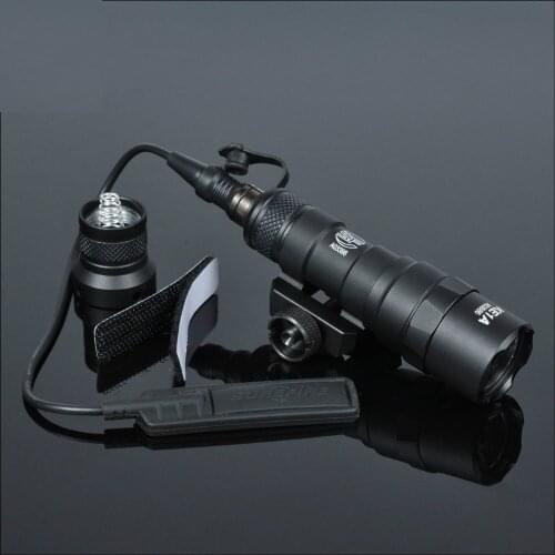 Tactical M300 M300B MINI Weapon Light Outdoor Rifle Hunting Flashlight High Lumen Tactical 20mm Rail LED Lights Airsoft Elemen