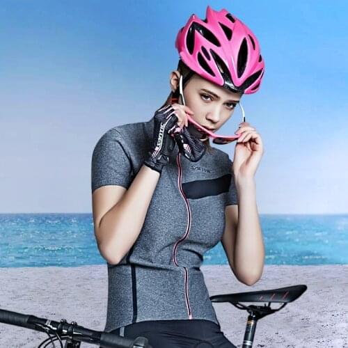 Santic Women Cycling MTB Jersey Pro Fit Summer SANTIC N-FEEL Road Bike Riding Shirt Cycling Jersey Downhill Bike Jersey