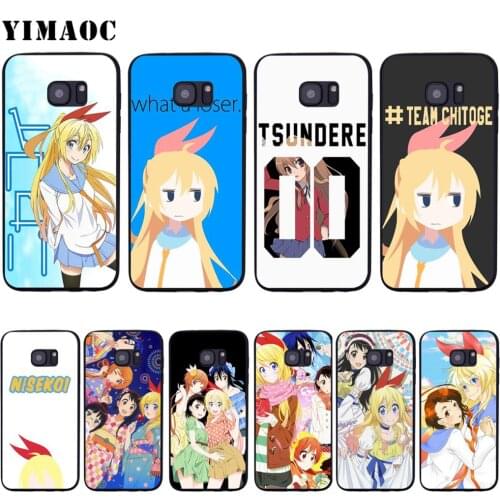 YIMAOC Nisekoi Case for Samsung Galaxy A7 A8 A9 A10 A20 A30 A40 A50 A70 M10 M20 M30 S10e J6 Plus