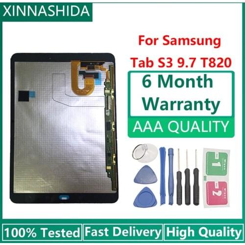 9.7" LCD Display For Samsung Galaxy Tab S3 T820 T825 T827 LCD Display with Touch Screen Digitizer Assembly Panel