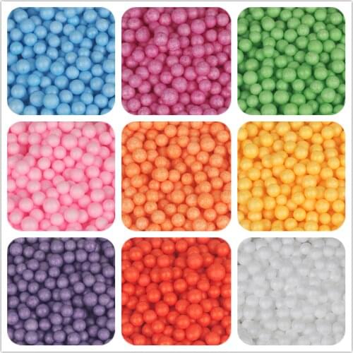 2-10mm 900/8000pcs Mini Colorful Foam Balls Filler Bubble Ball For Gift Box Filler Packing & Wedding Christmas Party Decoration