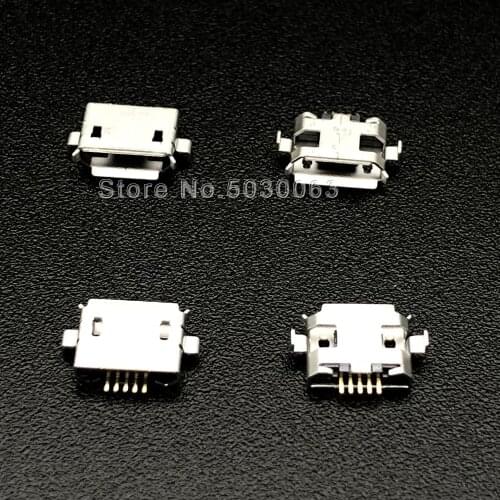20pcs/lot MICRO sink board 1.0 female socket USB 5P 5pin USB socket sunk board Interface Connector
