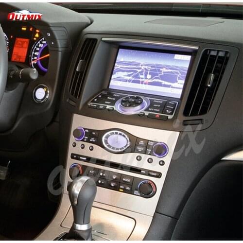 Car Audio For Infiniti G37 G35 G25 G37S Android Radio Cassette Recorder Tesla Screen PX6 Car GPS Navigation Multimedia Player