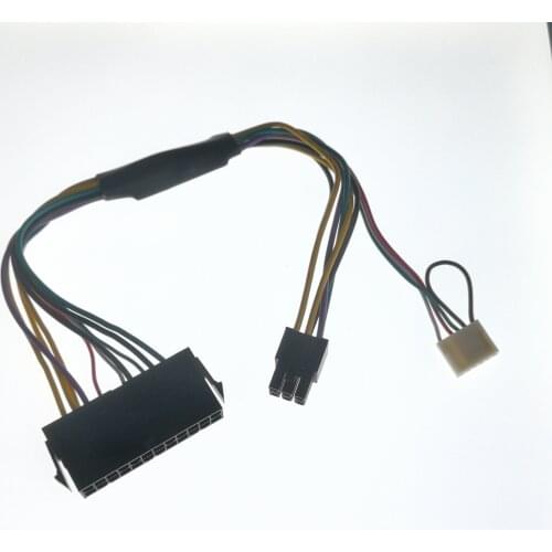 ATX PSU Power Supply Cable 24P to 6P 6-Pin Male Mini 6Pin Connector for HP ProDesk 600 G1 600G1 800G1 Mainboard conversion wire