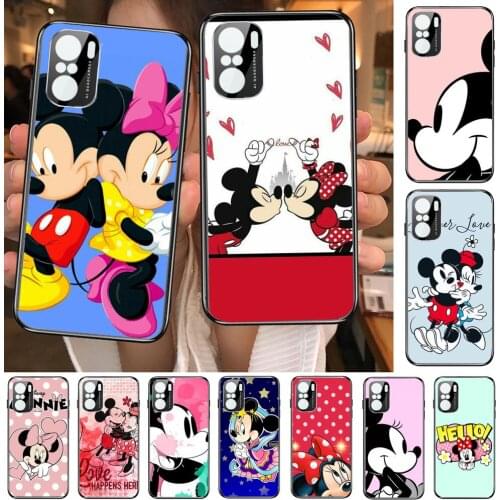Mouse World Phone Case For xiaomi redmi POCO F1 F2 F3 X3 Pro M3 9C 10T Lite NFC Black Cover Silicone Back Prett mi 10 ultra cove
