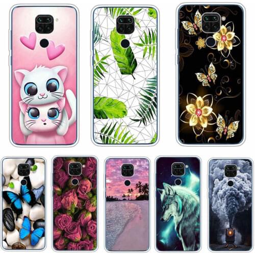 For Xiaomi Redmi Note 9 Case Silicon Soft Tpu Phone Cover Case On For Redmi Note 9 Protective Bag Bumper