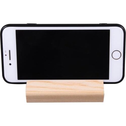 Wooden Tablet Stand mobile phone and