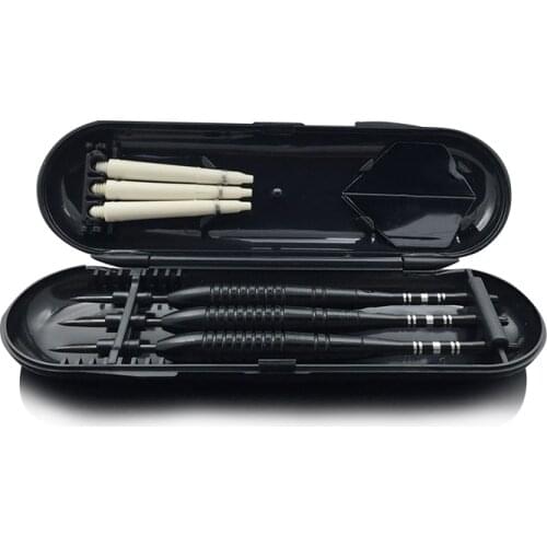 3pcs/set Professional Electronic Soft Tip Darts With Dart Box Dart Flights Black Dart Shaft Free Shipping GYH