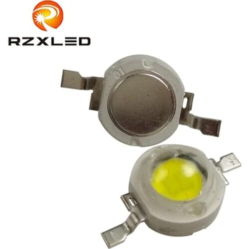 500pcs/lot High Power LED 2Chips White6500K 3W 3V Small package Low lens Torch light Lamp