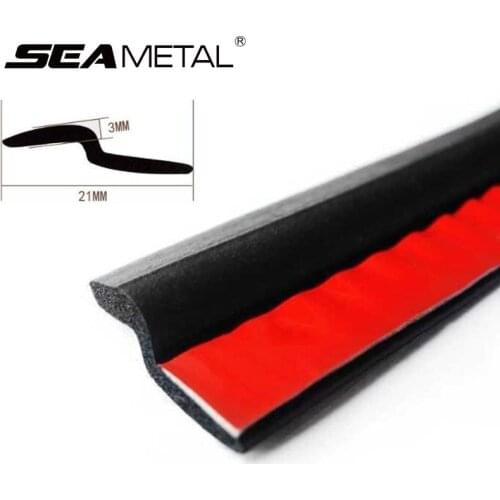 4M Car Door Seal Weatherstrip D P Z Shape Rubber Seals Sealant Weather Stripping Noise Insulation Sound Damping Auto Accessories