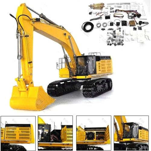 LESU C374F 1/14 Hydraulic Excavator Metal RC Engineering Vehicle For Children Kids Educational Toys Birthday Gift - PNP Version