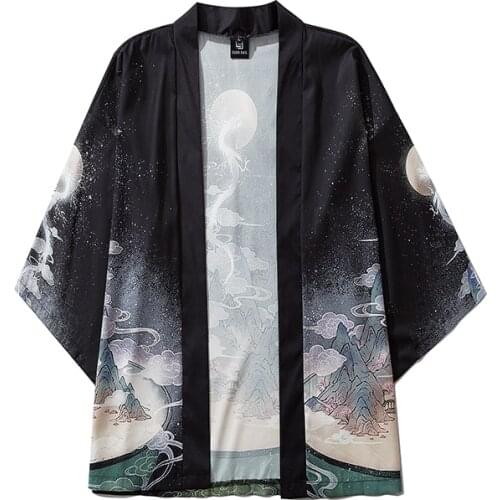 Men Samurai Costume Clothing Jacket Yukata Haori Women Japanese Kimono Cardigan Mens Kimono Shirt Yukata Summer Asian Clothing