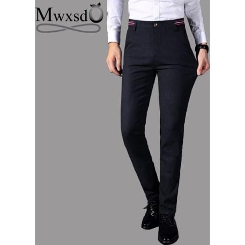 Узкие мужские брюки Mwxsd China At AliExpress