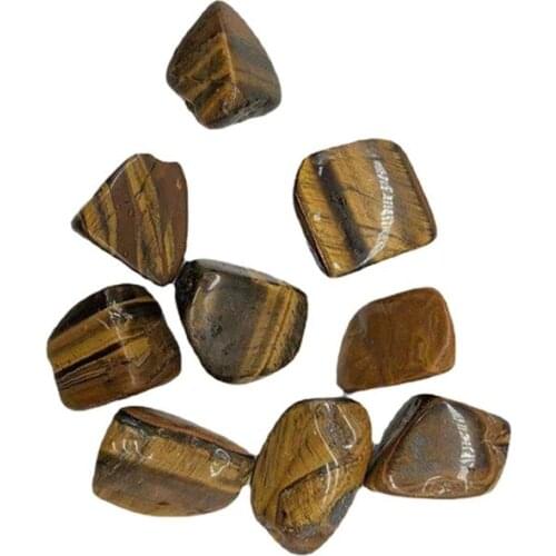 Natural tiger eye Quartz Tumbled Crystal Polished Stone Healing Reiki Natural Stones and Crystals