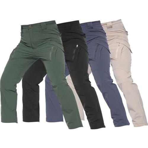 PAVE-HAWK 2020 Waterproof Camping Fishing Hunting Hiking Pants Men Outdoor Quick Dry Trekking Pants Military Tactical Trousers