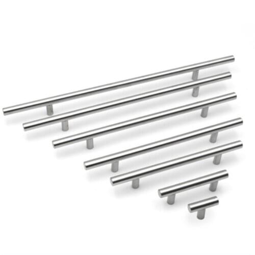 Cabinet Handles Stainless Steel Kitchen Door Cabinet Handle for Home Furniture Knobs Black Golden Cupboard Handle Desk Drawer