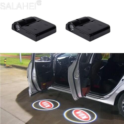 Led Car Welcome Lights Projector Laser Lamp Shadow For Kia Motors K2 K3 K5 Sportage 3 Sorento Ceed Cerato R Rio 3 4 K2 K3 X-Line