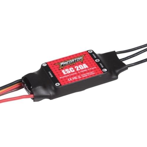 FMS RC Airplane Parts 20A ESC Speed Control for 1100mm / 1.1m Cessna 182 Model Plane Spares