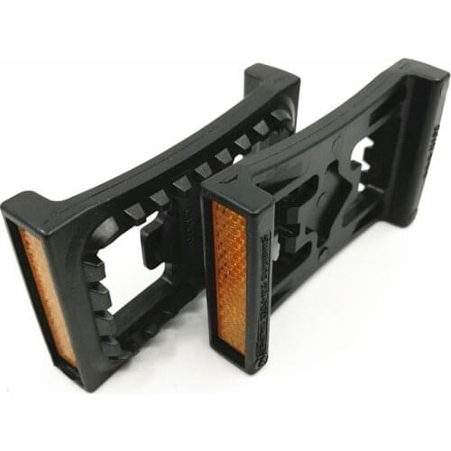 1 Pair Original SPD SM PD22 Mountain Bike Self Locking Pedal Reflector Cleat Plastic Flat Pedal SM-PD22 M520-M540-M780-M8000