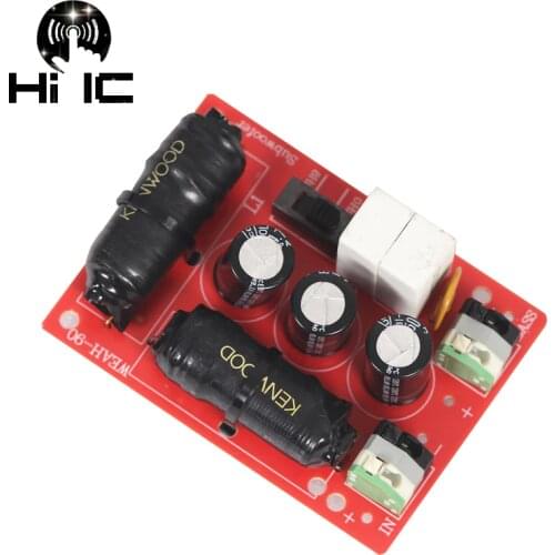 1pcs /2pcs Bass Crossover Subwoofer Crossover Speaker Audio Frequency Divider Crossover Filters for Home 5.1 Channel Car audio