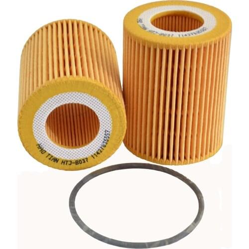 1Pcs Car Oil Filter for BMW 2011- F20-114i/116i/118i 2011- F30/F31-316i/320i ED BBC E30/F31-320i ED 11427635557