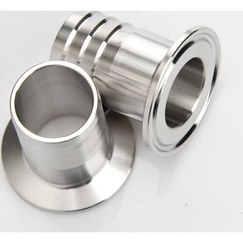 6/8/10/12/1619/38mm Hose Barb x1/2"3/4"1.5"2"2.5"3"3.5" Tri Clamp SUS 304 Stainless Steel Sanitary Tri-Clamp Hosetail Home Brew