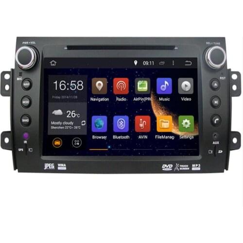 Android 10 System Car GPS Nvigation for Suzuki SX4 2007-2014 IPS Screen CD DVD Player 2 Din Radio 1024*600 Autostereo Unit