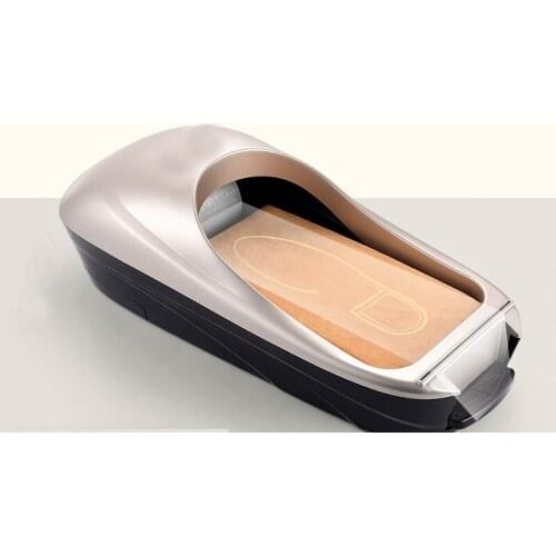 Shoes Machine Automatic Shoe Cover Machine Shoe Polishing Equipment Kit Set Foot for Home Shoes Tool Shoe film Silver