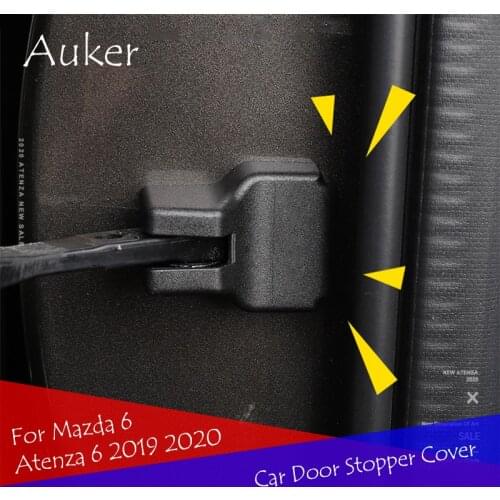 Car Styling Door Stop Cover Exterior Car Door Stopper Protection Cover Auto Accessories For Mazda 6 Atenza 6 2019 2020 2021