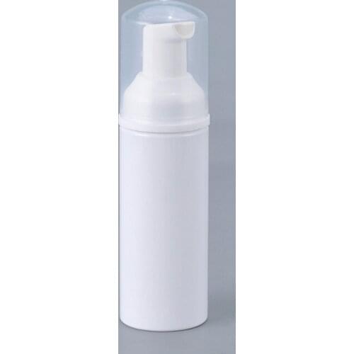 White Empty Foamer Bottles Containers 30ml 50ml 80ml Limpieza Facial Cleanser Travel Bottle Packaging for Makeup Products 100pcs