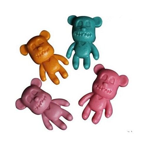 Free shipping cute bear modelling chocolate mold silicone fondant Cake decoration mold wholesale fondant mold