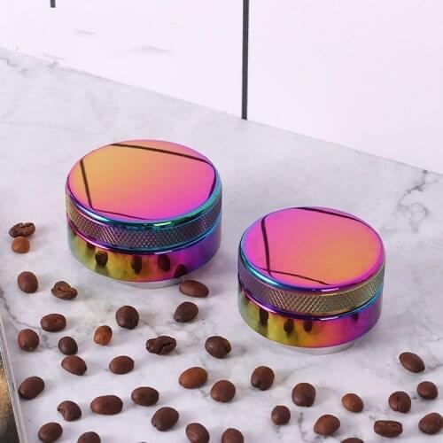 58 mm espresso coffee distributor tamper/coffee tamper/coffee machine tool/Macaron coffee distributor tamper Three Angled Slopes