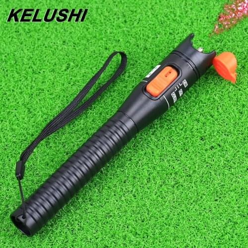 KELUSHI 10mW Pen Type Plastic Visual Fault Locator Fiber Optic Cable Tester Meter For CATV
