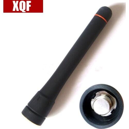XQF UHF 400-470 MHz Stubby 3.3 inch Antenna For ICOM IC-F4002 F4003 F4010 F4011 FA-SC73US Two Way Radio