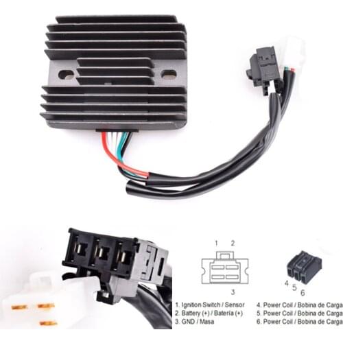 Motorcycle MOS Voltage Regulator Rectifier For CFMOTO 500 CF500 500CC Quad Bike Go-Kart UTV ATV 12v