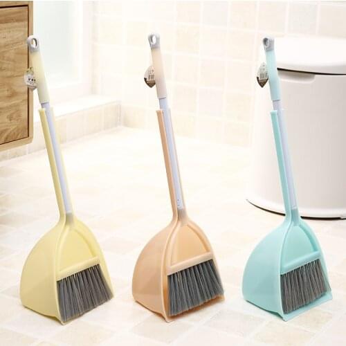 Kids Housekeeping Toy Broom Bucket Set Cleaner Educational Toys For Children Simulation Cleaning Tools Pretend Play Games Indoor
