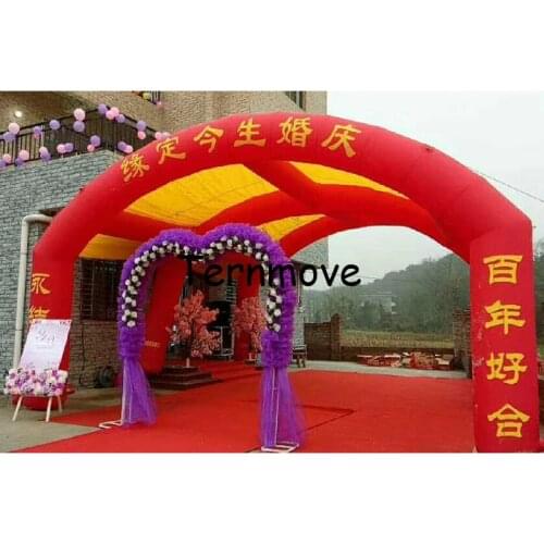 Inflatable Arch Cover For Event /Inflatable Arch Tent Arched Inflatable Tent, Customized Inflatable Enclosure Paintball Field