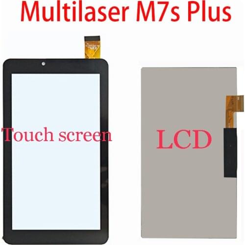 Original 7" Multilaser M7s Plus Nb275 Nb276 Tablet LCD Display + Touch Screen Touch Panel Digitizer Glass Sensor
