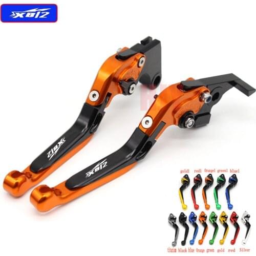 Adjustable Folding Extendable Motorcycle Brake Clutch Levers For Buell XB12 all models up to 08 only 2004 2005 2006 2007 2008