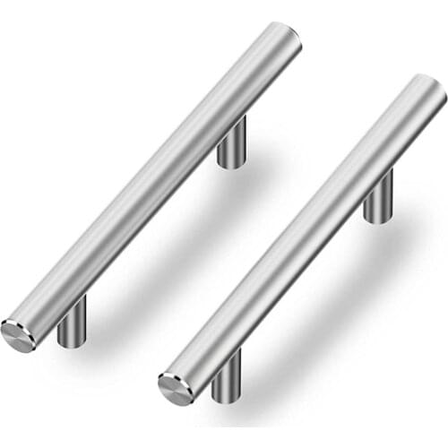 Cabinet Handles Stainless Steel Brushed Nickel T Bar Drawer Pulls for Kitchen bathroom door Hardware Pulls