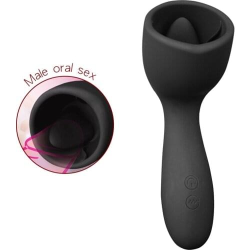 Silicone Sex Shop Toys For Woman Tongue Licking Vibrator Nipple Massager Penis Stimulator Masturbator For Man Sex Machine