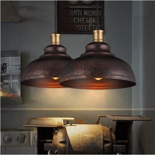 Loft Style Retro Iron Edison LED Pendant Light Fixtures For Dining Room Bar Hanging Lamp Decor Vintage Industrial Lighting