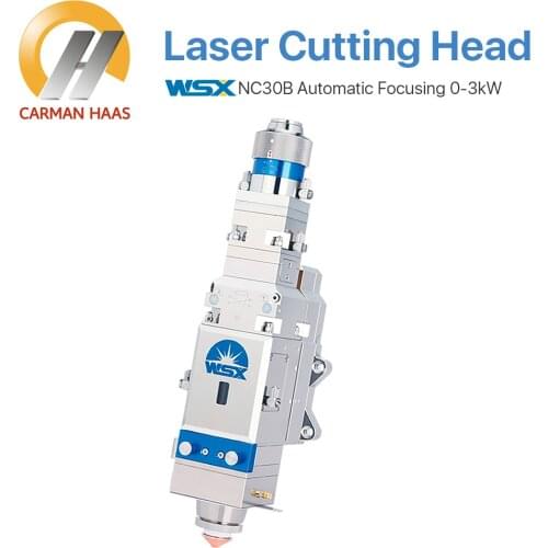 WSX 0-3KW NC30B Fiber Laser Cutting Head Automatic Focusing High Power QBH 3000W for Metal Cutting