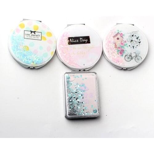 Makeup Mirror Portable Hand Mini Make Up Mirror Travel Pocket Cosmetic Mirror Portable Beauty Makeup Tools Accessories