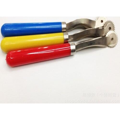 1Pcs Leather Craft Paper Cloth Overstitch Wheel Gear Roulette Spacer Sewing tool