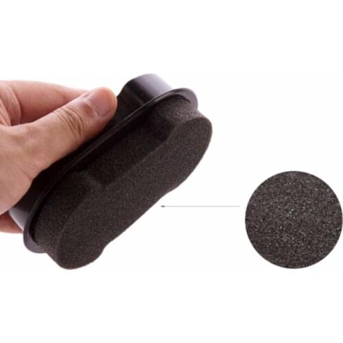 1Pcs Quick Shine Shoes Brush Shoe Boot bag sofa Cleaner Leather Polishing Cleaning liquid wax shining Sponge polisher