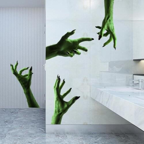 70% Dropshipping!! Removable Halloween Horrible 5-Hand Wall Sticker Decal Haunted House Party Decor