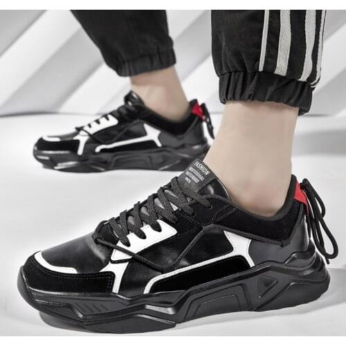 Agsdon Men's Leather Sneakers
